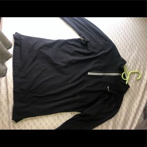 Black nike fit dry sweatshirt